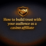 How to build trust with your audience as a casino affiliate