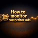 How to monitor competitor ads