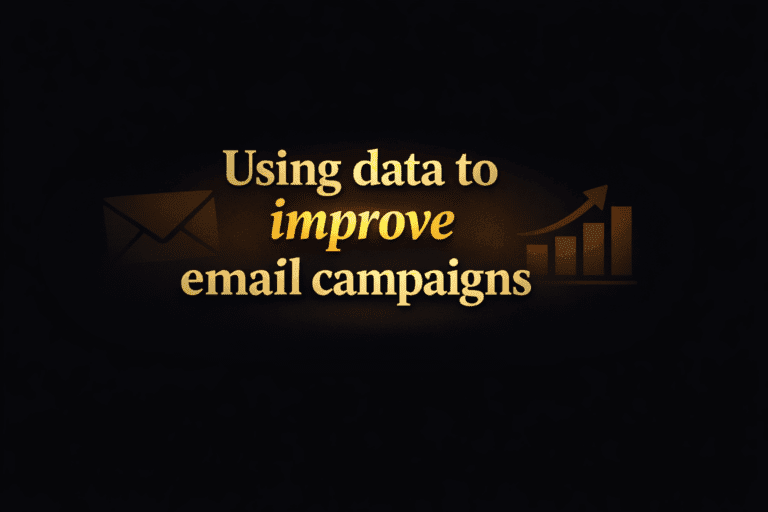 Using data to improve email campaigns