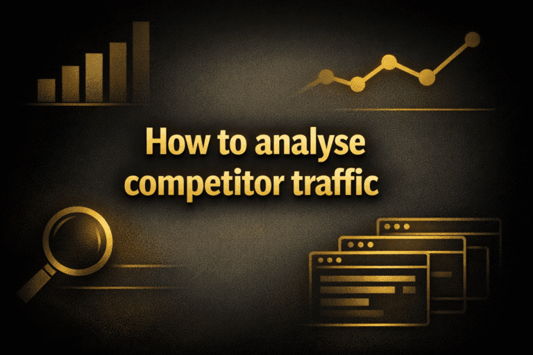 How to analyse competitor traffic