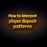 How to interpret player deposit patterns