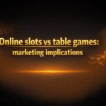 Online slots vs table games marketing implications