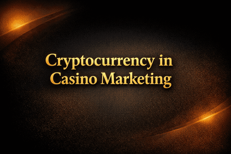 Cryptocurrency in casino marketing