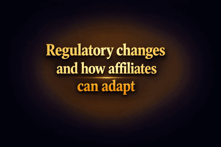 Regulatory changes and how affiliates can adapt