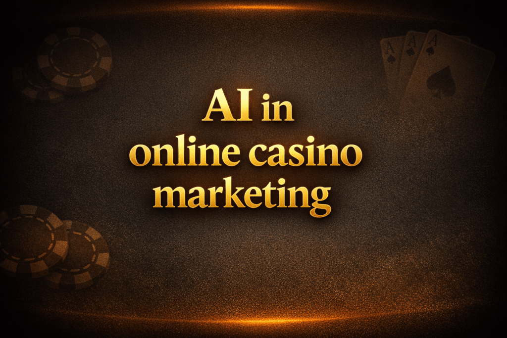 AI in online casino marketing