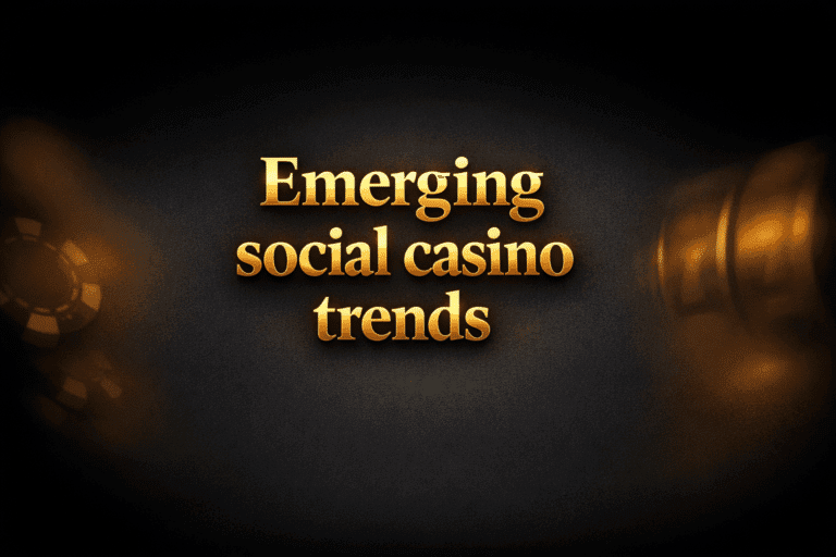 Emerging social casino trends