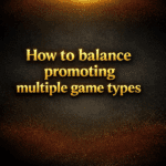 How to balance promoting multiple game types