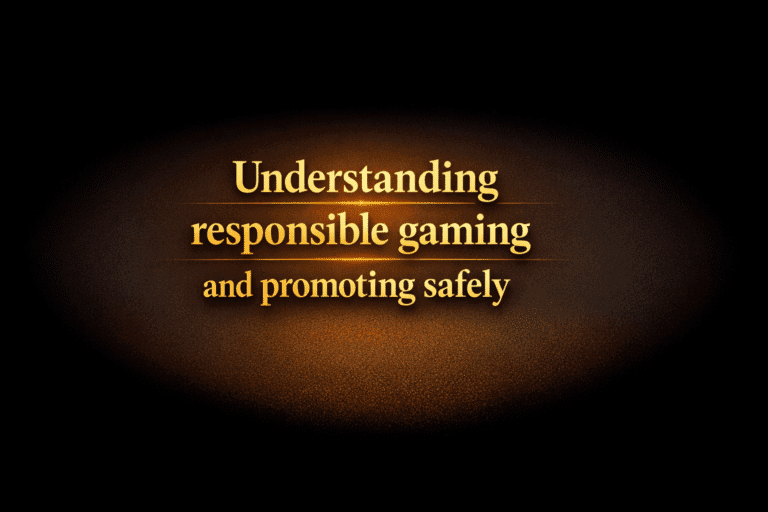 Understanding responsible gaming and promoting safely