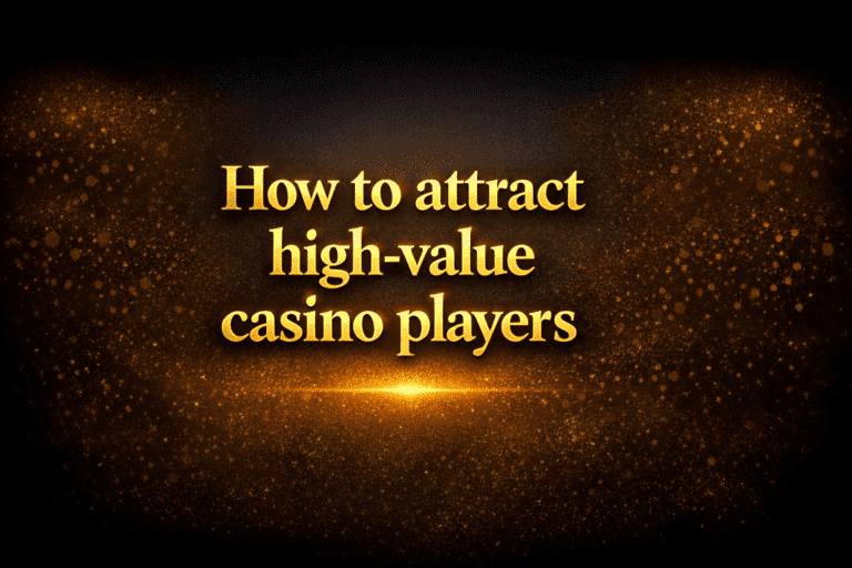 How to attract high-value casino players