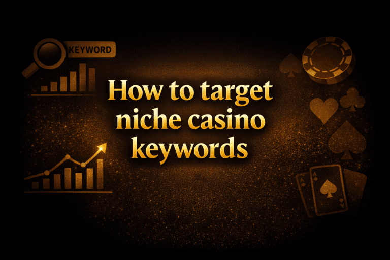 How to target niche casino keywords