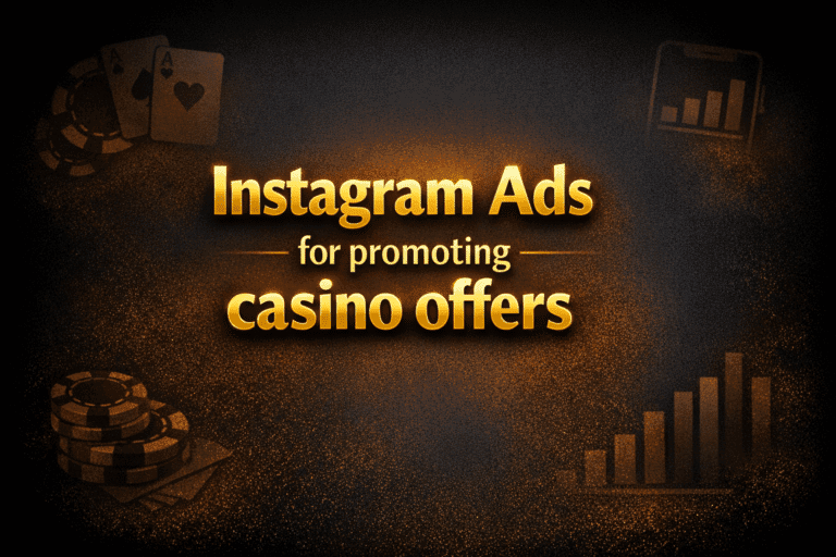 Instagram Ads for promoting casino offers