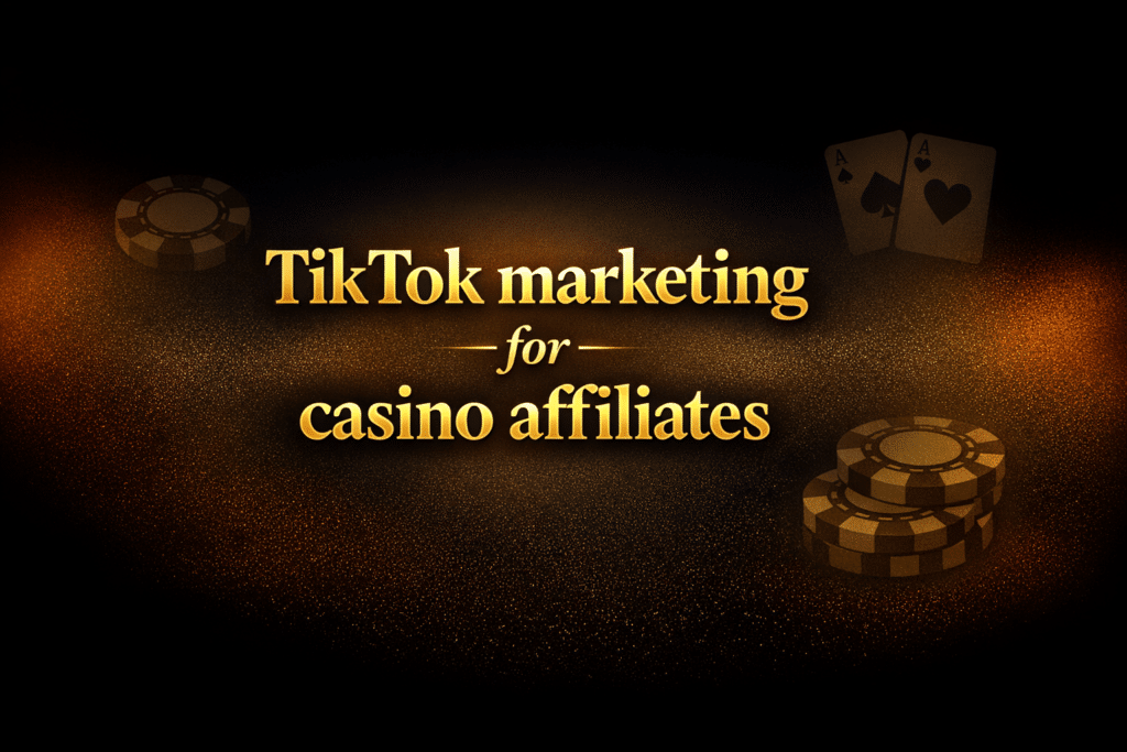 TikTok marketing for casino affiliates