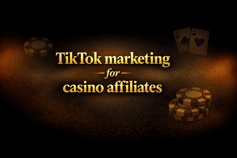 TikTok marketing for casino affiliates