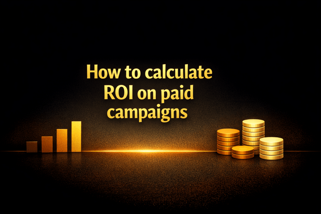 How to calculate ROI on paid campaigns