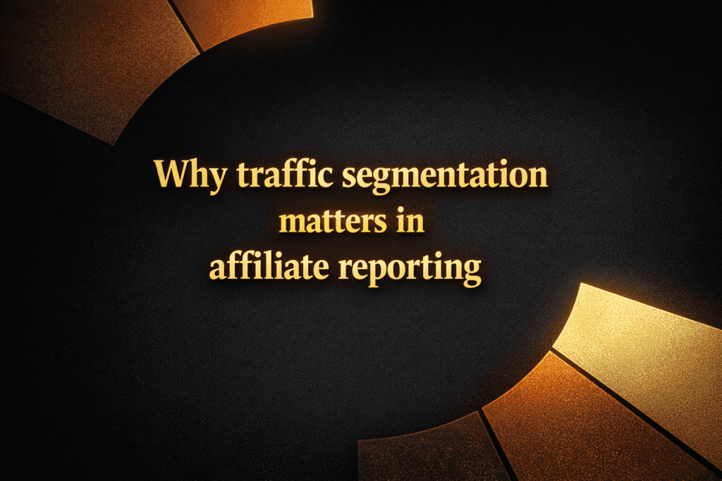 Why traffic segmentation matters in affiliate reporting