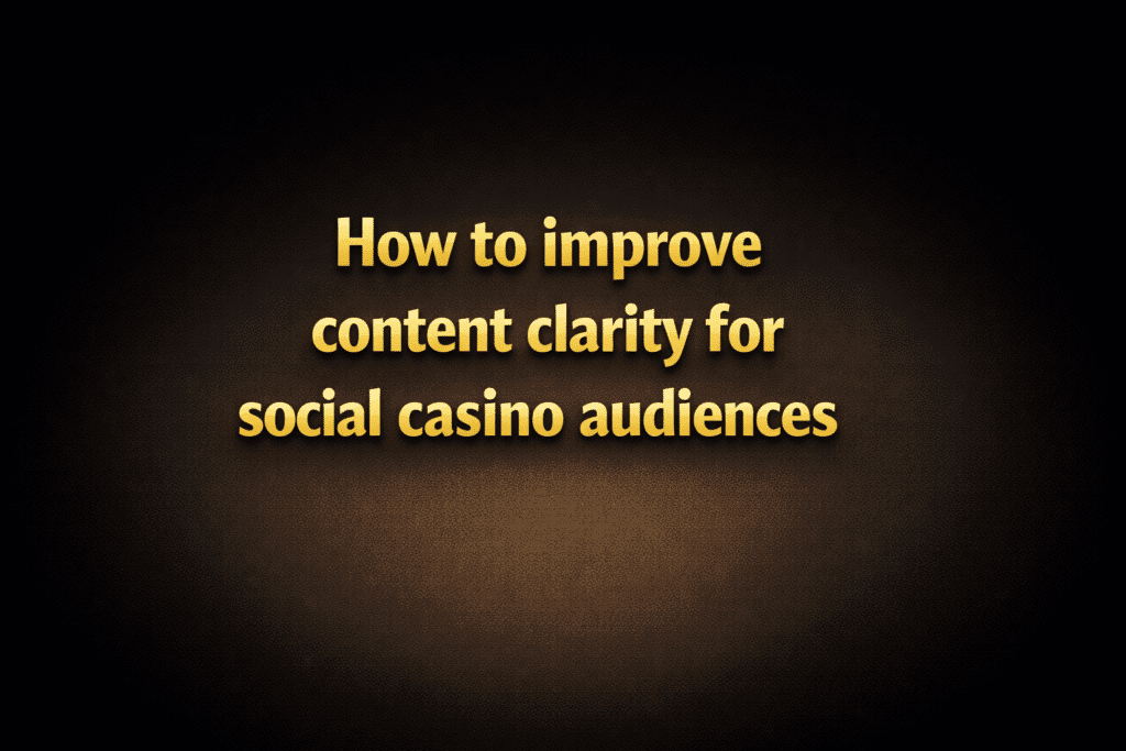 Editorial team reviewing content clarity, SEO notes, and compliance guidance for social casino affiliate content