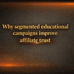 Why segmented educational campaigns improve affiliate trust