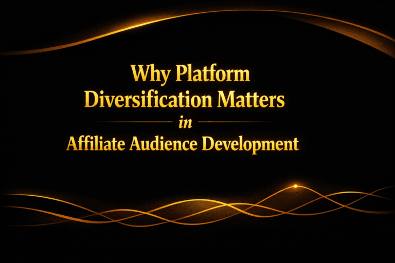 Why platform diversification matters in affiliate audience development