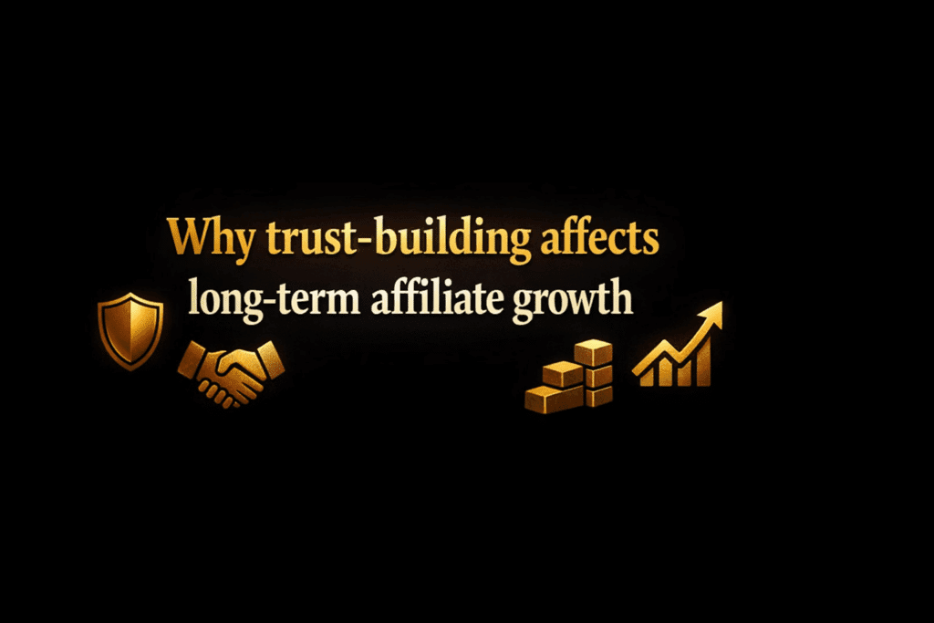 Why trust-building affects long-term affiliate growth