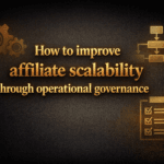How to improve affiliate scalability through operational governance