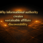 Why informational authority creates sustainable affiliate discoverability
