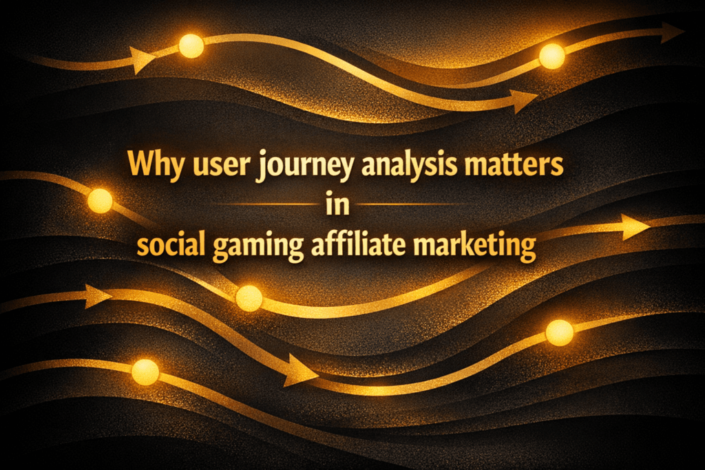 Why user journey analysis matters in social gaming affiliate marketing