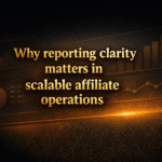 Why reporting clarity matters in scalable affiliate operations