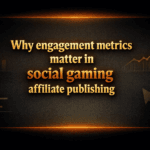 Why engagement metrics matter in social gaming affiliate publishing