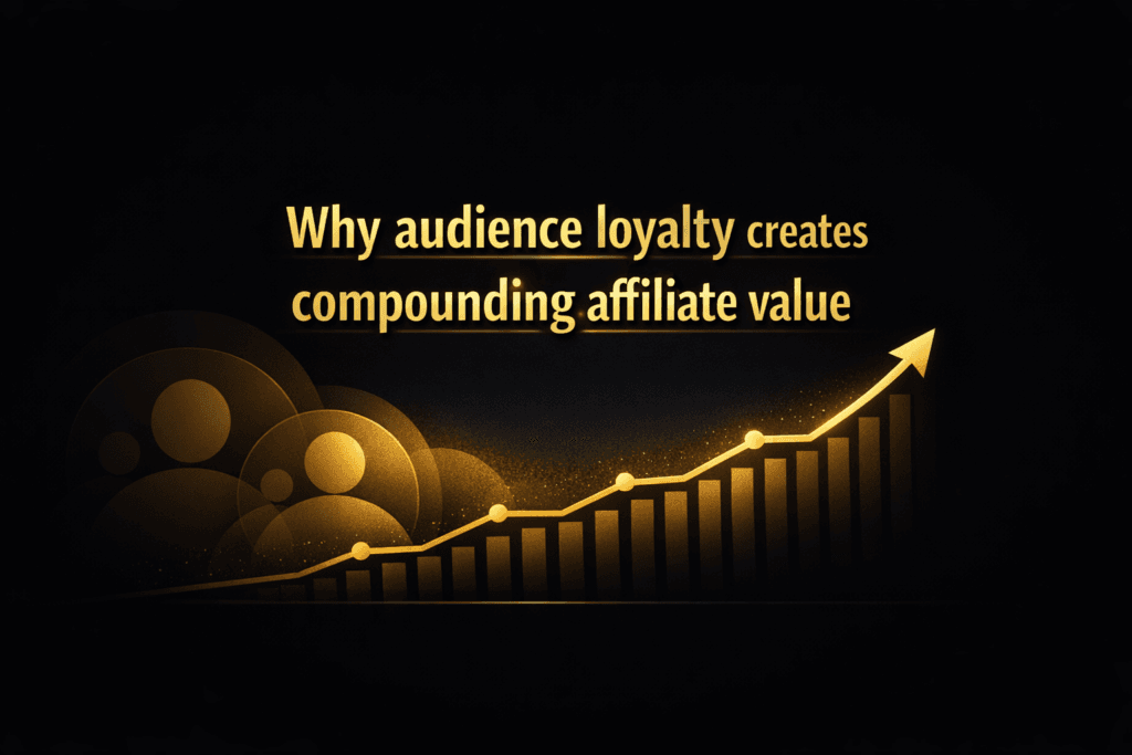 Why audience loyalty creates compounding affiliate value